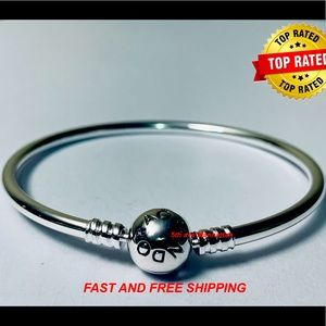 Brand NEW Pandora Silver Bangle Bracelet